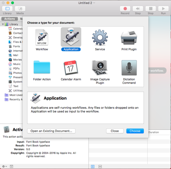 How to replace spaces with hyphens in filenames on a Mac - automator application